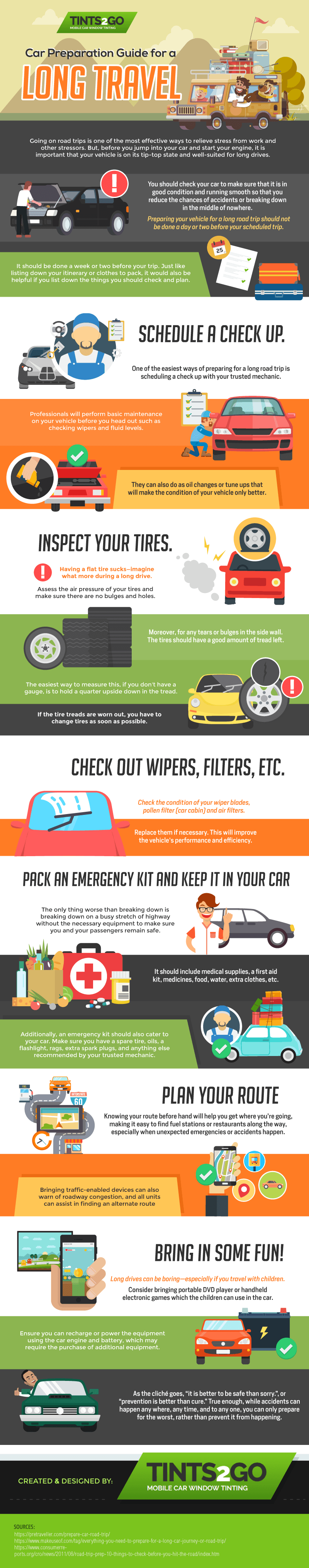 Car Preparation Guide for a Long Travel