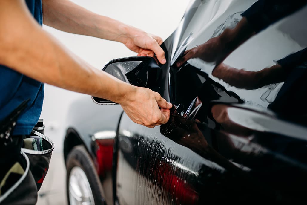 repairing window tint
