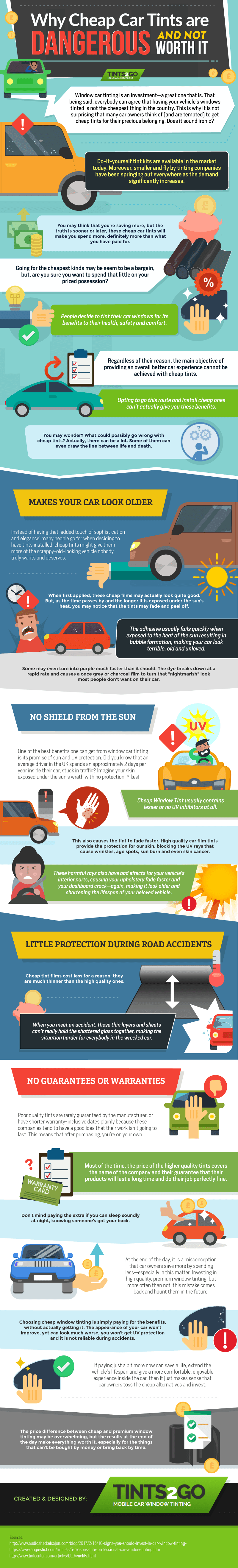 Why Cheap Car Tints Are Dangerous And Not worth It