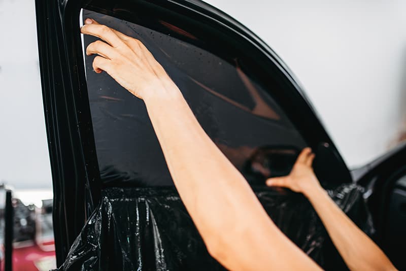 window tinting installation
