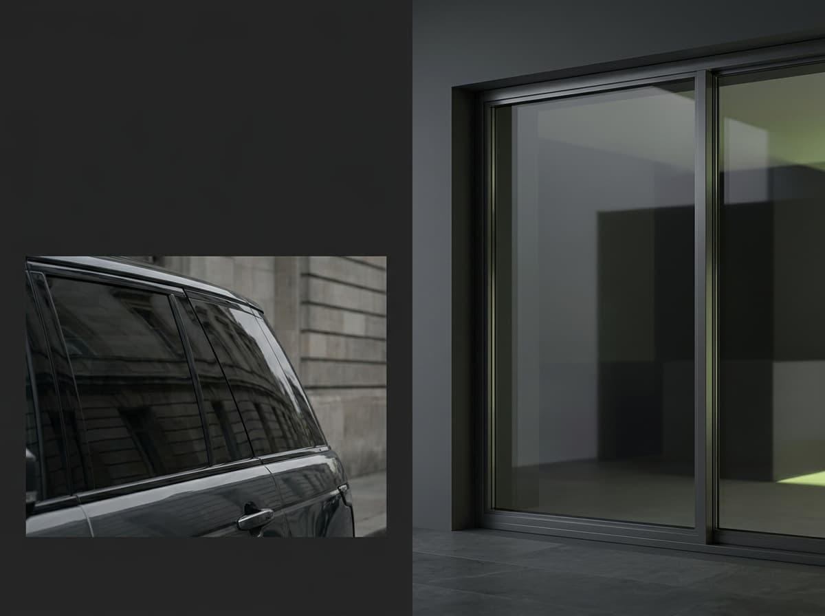 Contact page image showing a clean tinted-glass finish that feels premium and enquiry-ready