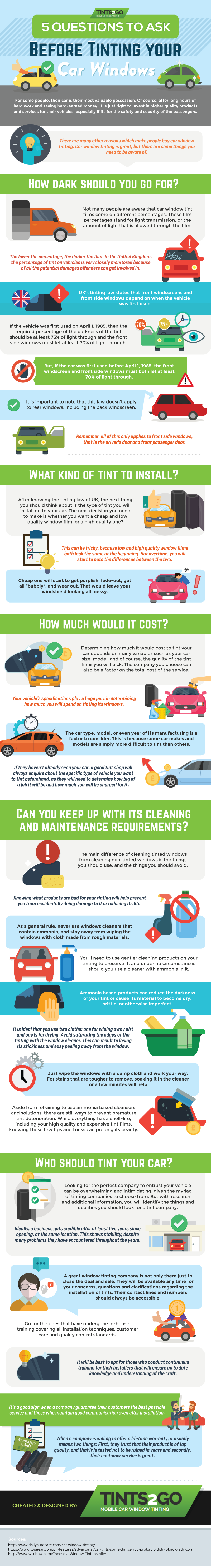 5 Questions to ask Before Tinting your car windows 5 Questions to ask Before Tinting your car windows
