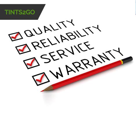 Tints2Go Warranty